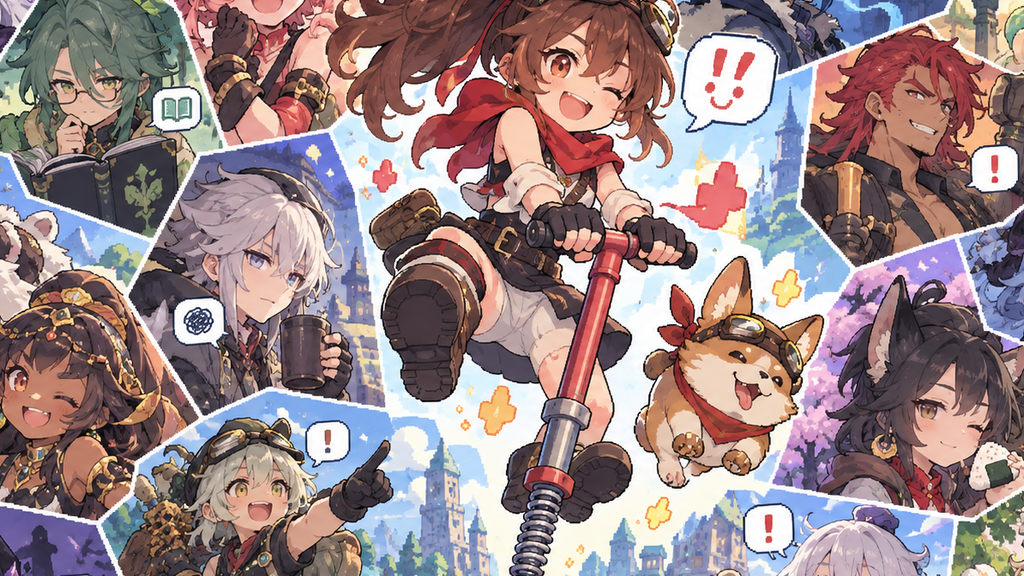 40+ talents illustration