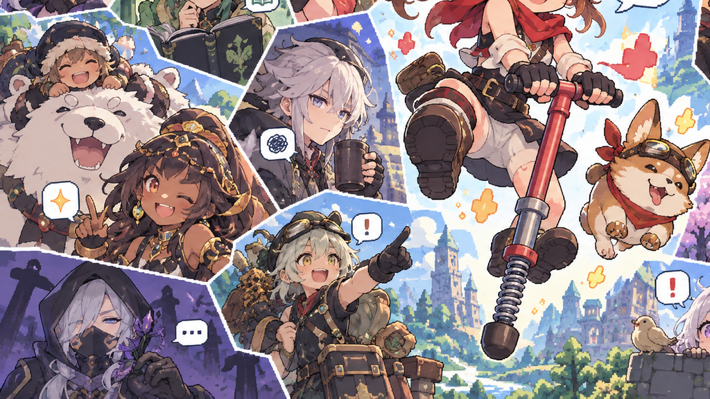 Characters visual
