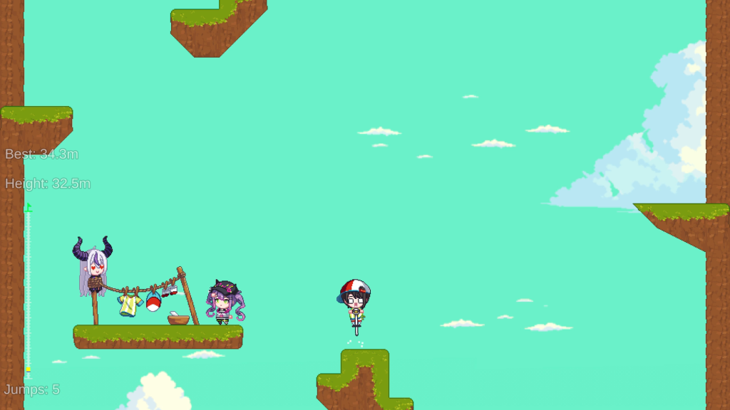 Official Suba Pogo screenshot showing a low-height platform section